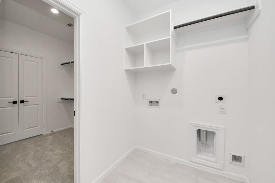 Spacious, unfurnished interior of a new home in Austin Point, Richmond (Image 39). Spacious, unfurnished interior of a new home in Austin Point, Richmond (Image 39).