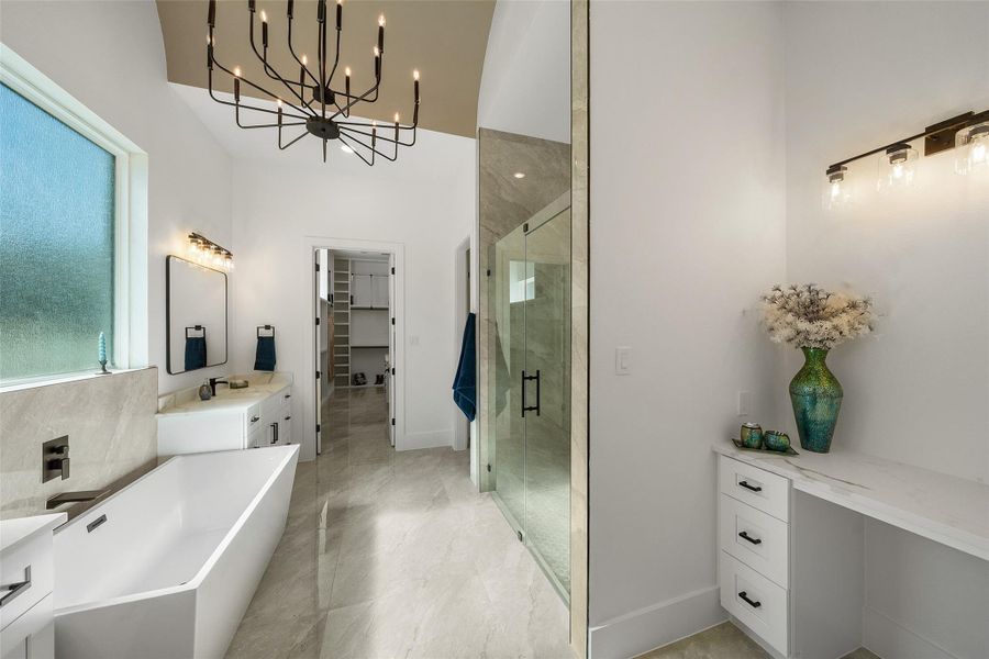 Furnished interior view inside a new home in , Montgomery (Image 17).