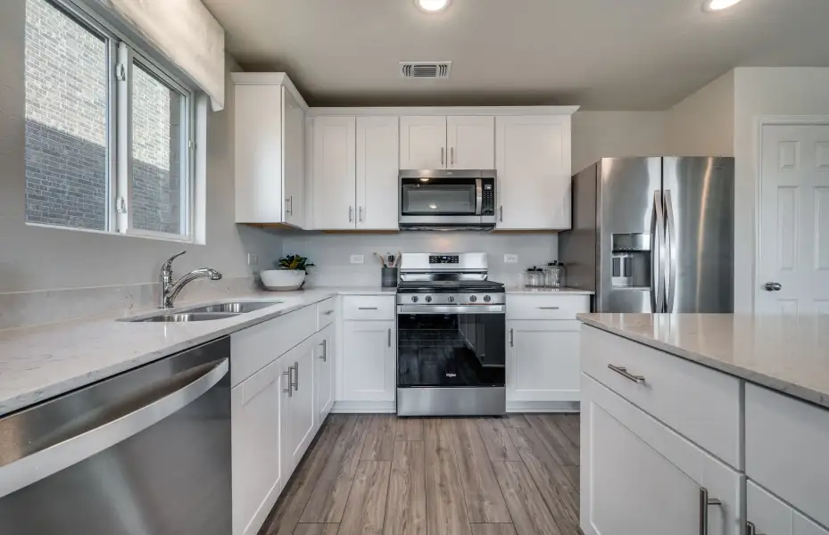 Furnished interior view inside a new home in Mobberly Farms, Pilot Point (Image 6).