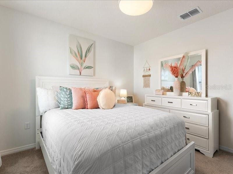 Furnished interior view inside a new home in , Davenport (Image 31).