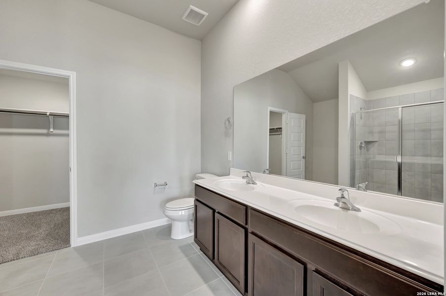 Furnished interior view inside a new home in Paloma Park, Converse (Image 11).