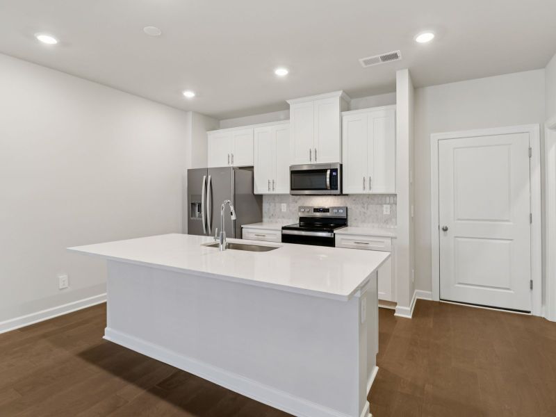 With an abundance of cabinet space, you'll always have room for your kitchen essentials. With an abundance of cabinet space, you'll always have room for your kitchen essentials.