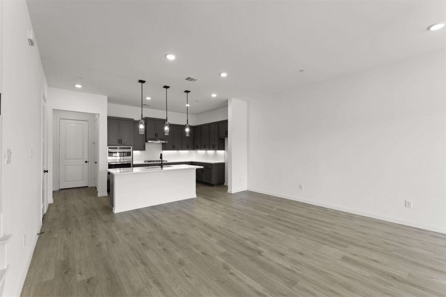 Open Kitchen-Living-Dining Room Representative Photo