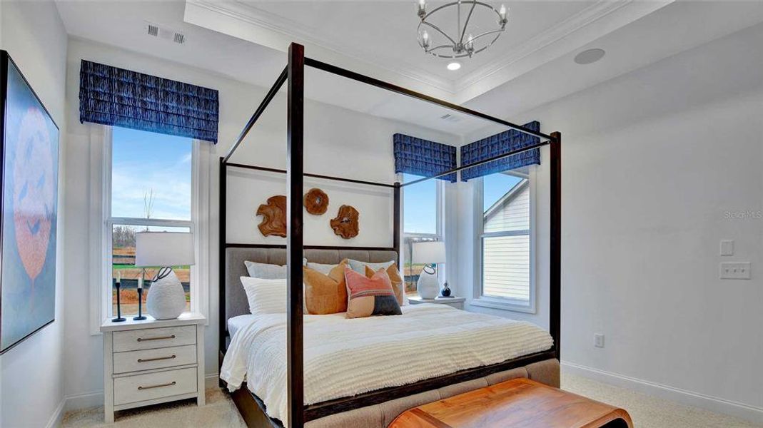 Furnished interior view inside a new home in , Deland (Image 19).