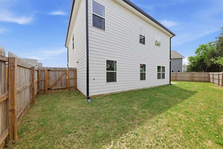 Exterior details and patio area of a home in , Cartersville (Image 4). Exterior details and patio area of a home in , Cartersville (Image 4).