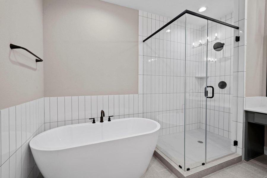 Furnished interior view inside a new home in , Houston (Image 14).