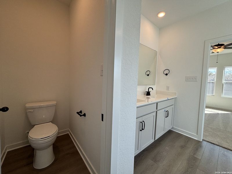 Furnished interior view inside a new home in The Summit at Saddlebrook Ranch 55's, Schertz (Image 17).