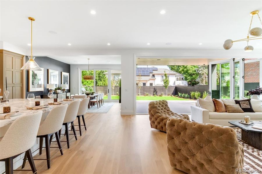Furnished interior view inside a new home in , Denver (Image 31). Furnished interior view inside a new home in , Denver (Image 31).