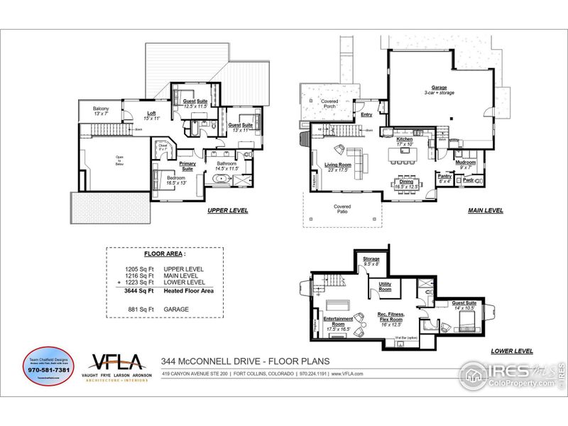 2D floor plan layout of this home in , Lyons, CO (Image 4).