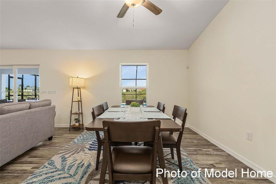 Furnished interior view inside a new home in Cape Coral, Cape Coral (Image 4). Furnished interior view inside a new home in Cape Coral, Cape Coral (Image 4).