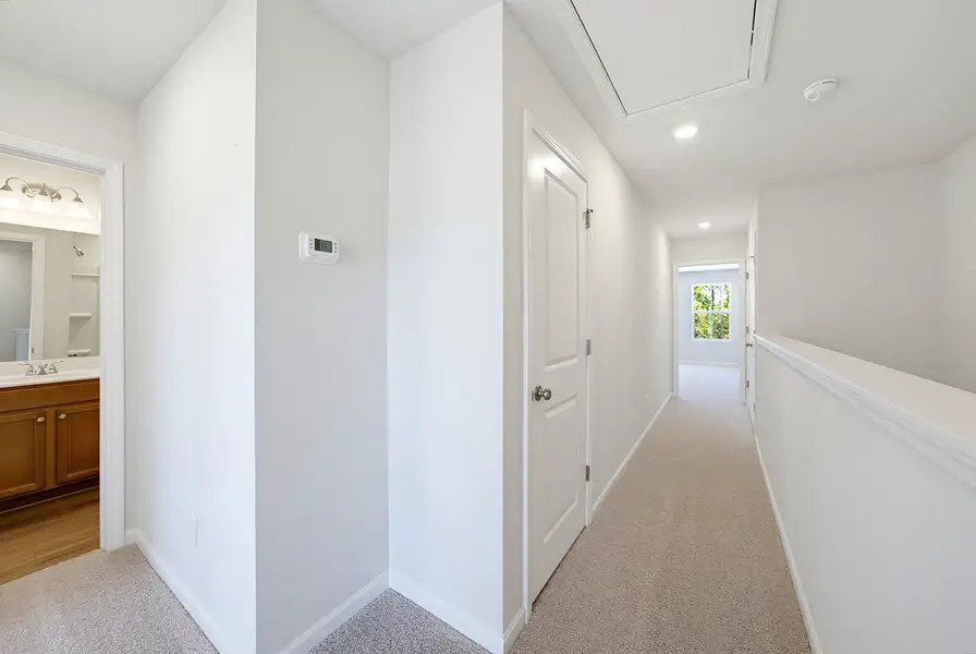 Spacious, unfurnished interior of a new home in Sweetbrier, Durham (Image 16).