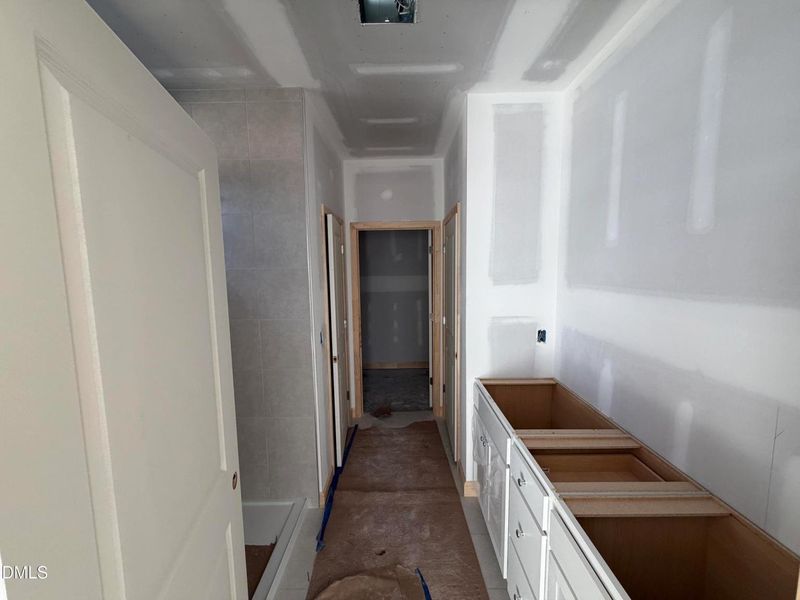 In-progress construction of a new home in Wellers Knoll, Lillington, NC (Image 20).