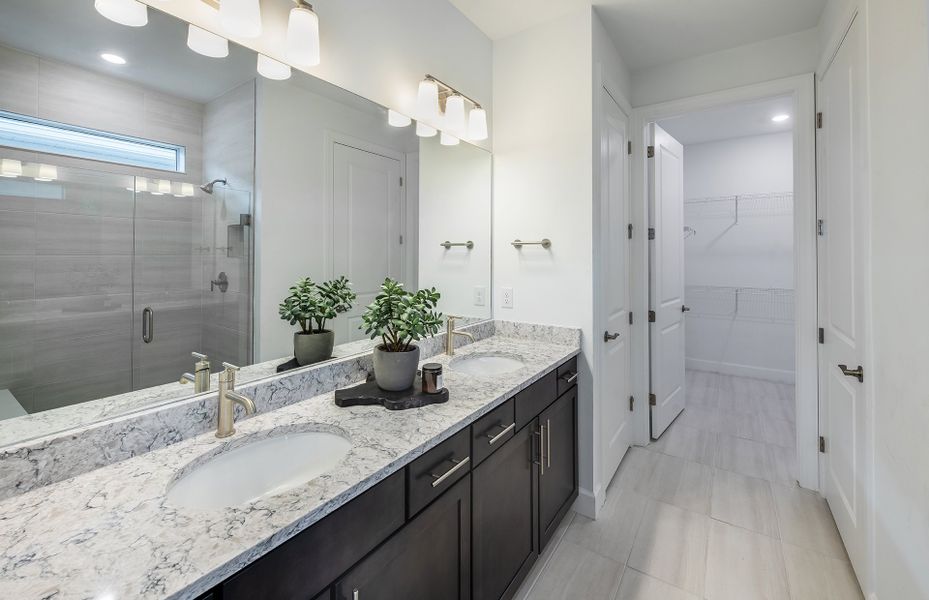 Owner's Bathroom with a Spacious Walk-in Closet