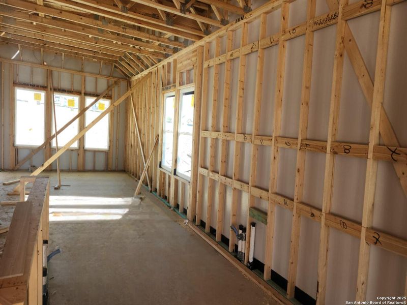 In-progress construction of a new home in Arcadia Ridge, San Antonio, TX (Image 11). In-progress construction of a new home in Arcadia Ridge, San Antonio, TX (Image 11).