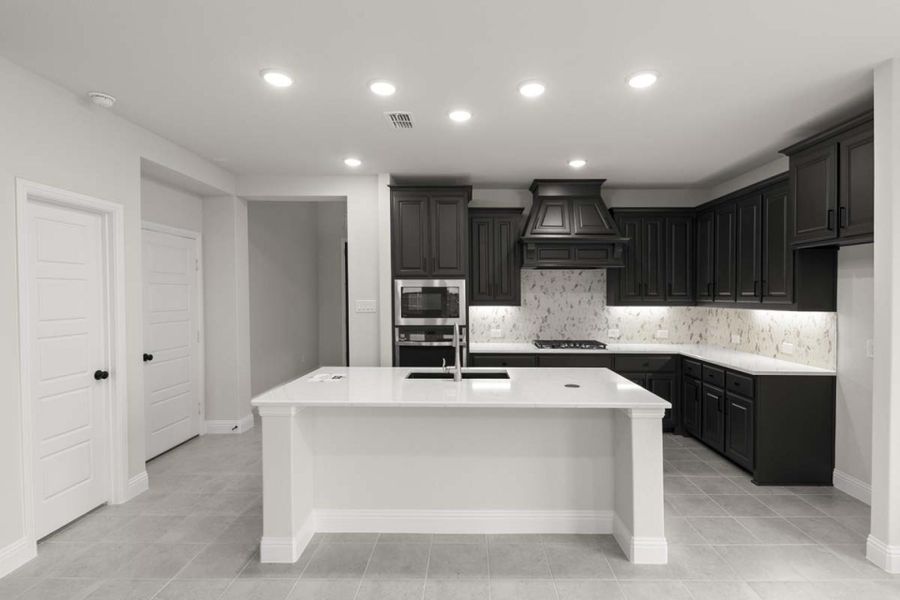 Furnished interior view inside a new home in Sutton Fields, Celina (Image 5).