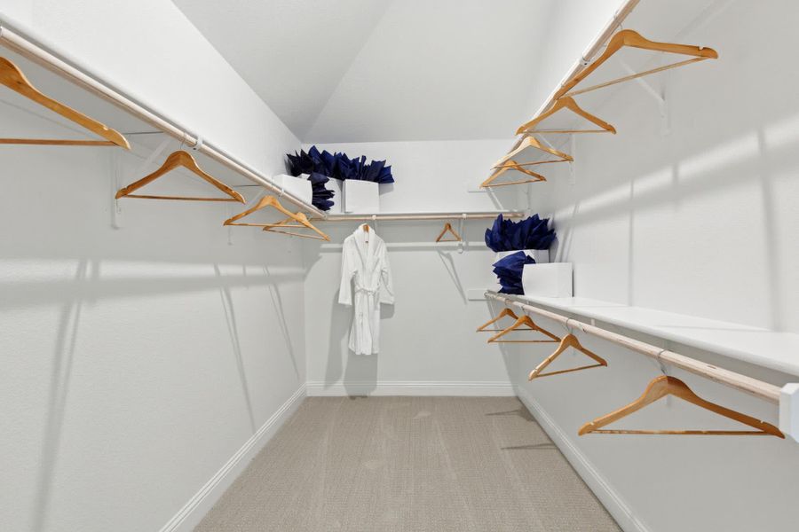 Walk-In Closet | Concept 1937 at Waterford Park in Weatherford, TX by Landsea Homes Walk-In Closet | Concept 1937 at Waterford Park in Weatherford, TX by Landsea Homes