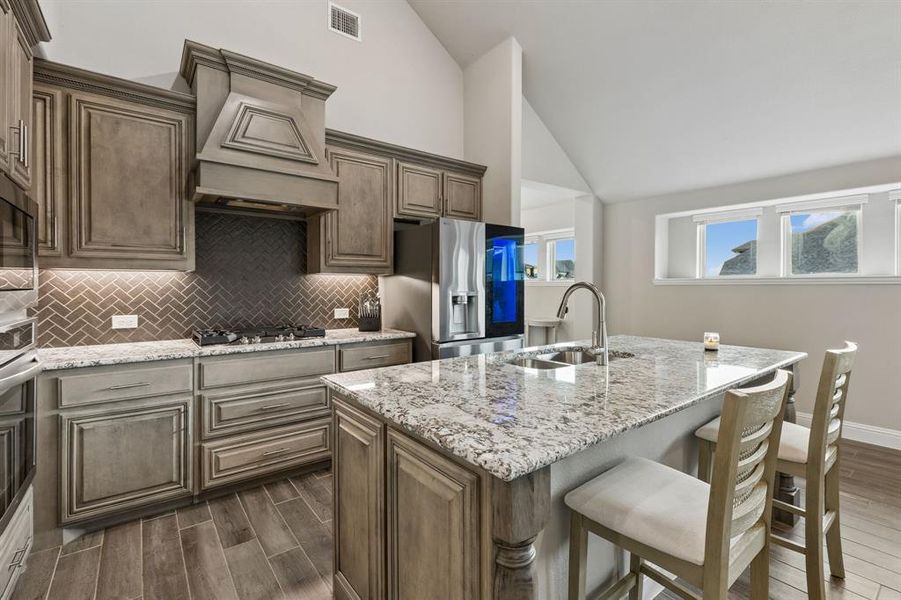 Furnished interior view inside a new home in Devonshire, Forney (Image 21). Furnished interior view inside a new home in Devonshire, Forney (Image 21).