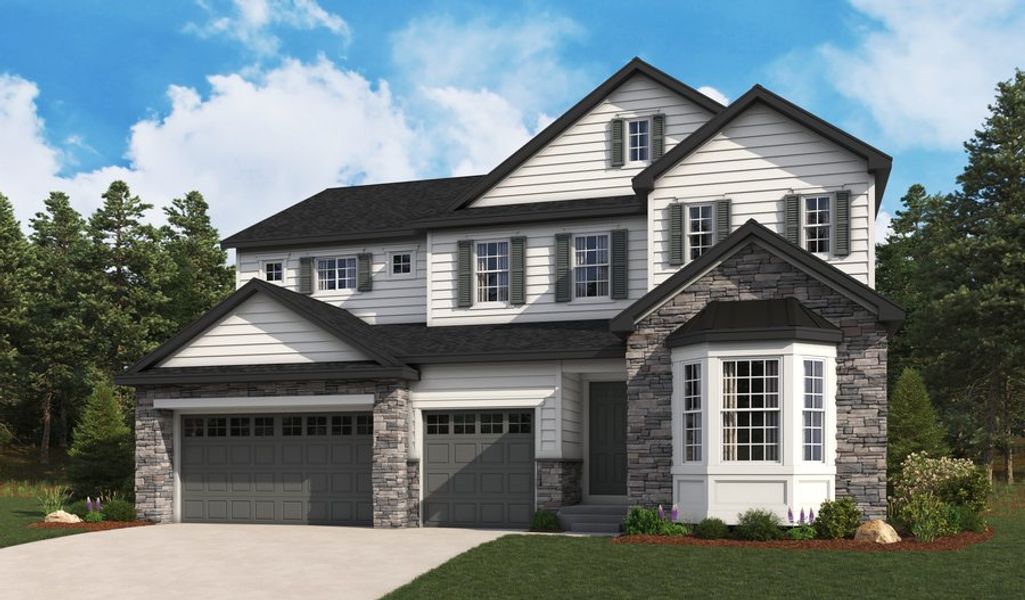 Dayton-D601-WestRidge Elevation B