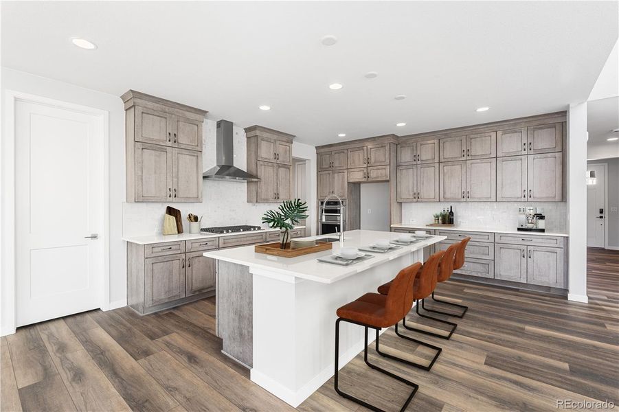 Furnished interior view inside a new home in Stargaze at Solstice, Littleton (Image 12).