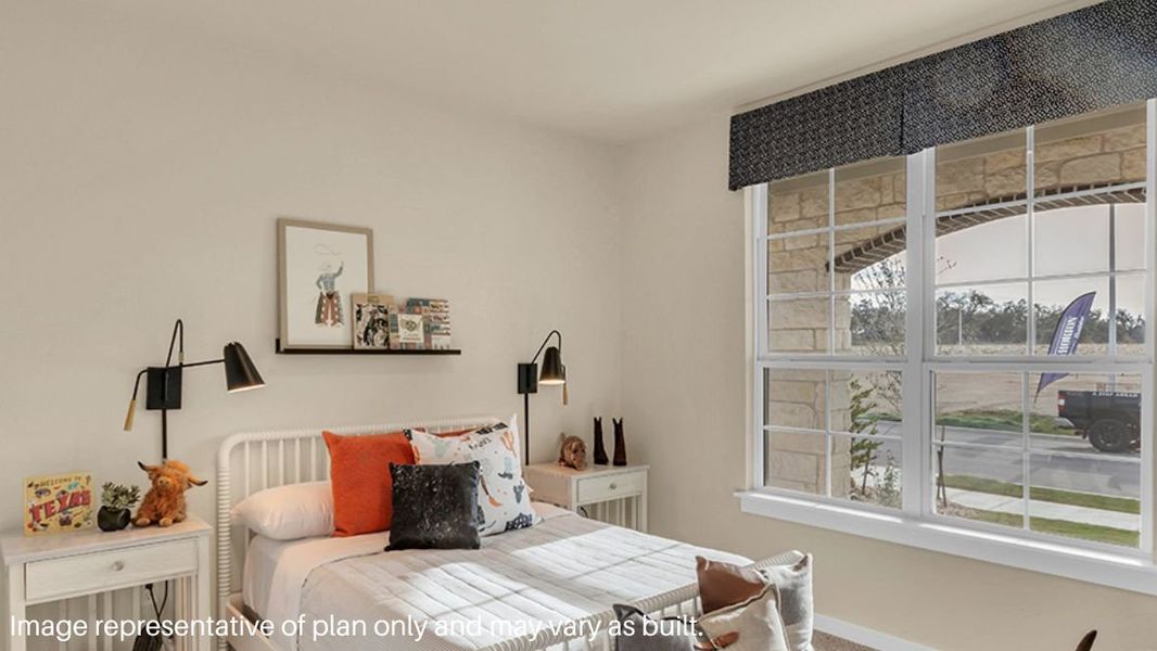 Furnished interior view inside a new home in The Preserve at Forum, Grand Prairie (Image 22).