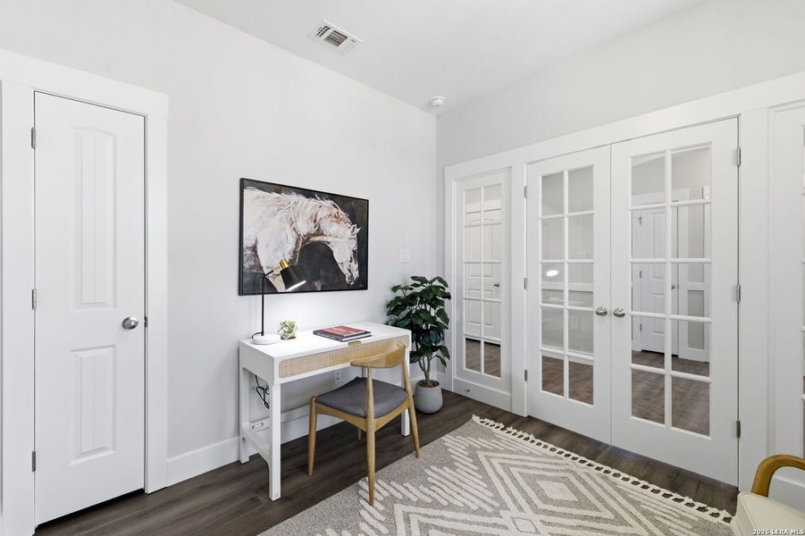 Furnished interior view inside a new home in Lonesome Dove, San Antonio (Image 7).