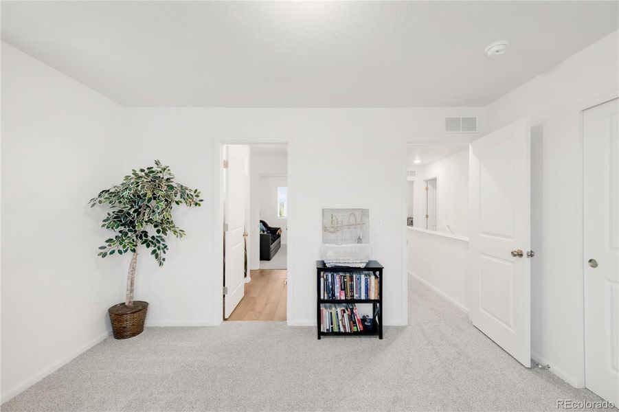 Furnished interior view inside a new home in Thompson River Ranch, Johnstown (Image 7).
