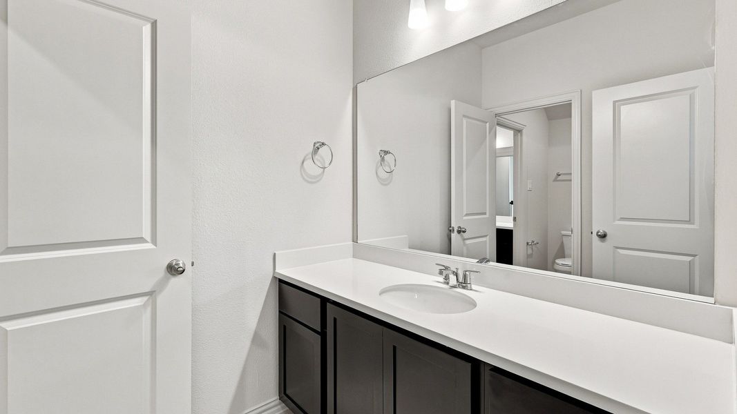 Furnished interior view inside a new home in Taylor Estates, Corinth (Image 8).