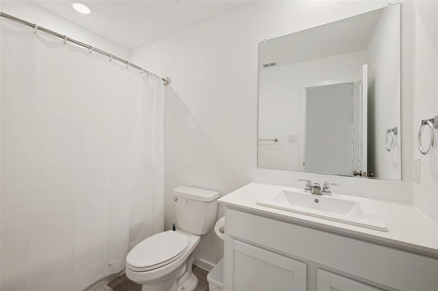 Furnished interior view inside a new home in , Little Elm (Image 17).