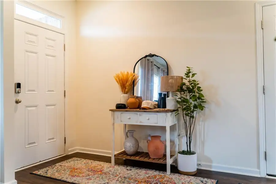Furnished interior view inside a new home in Summerwind, Dacula (Image 14).