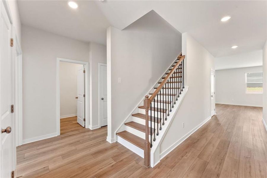 Spacious, unfurnished interior of a new home in Reserve at Gum Springs, Jefferson (Image 13). Spacious, unfurnished interior of a new home in Reserve at Gum Springs, Jefferson (Image 13).