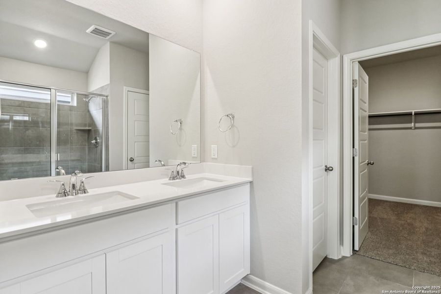 Furnished interior view inside a new home in Kallison Ranch, San Antonio (Image 12). Furnished interior view inside a new home in Kallison Ranch, San Antonio (Image 12).