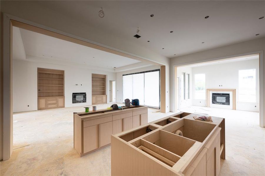 In-progress construction of a new home in , Gunter, TX (Image 21).