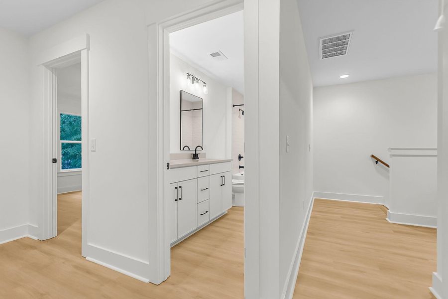 Furnished interior view inside a new home in , Charleston (Image 5).