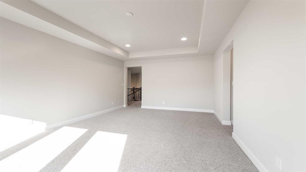 Spacious, unfurnished interior of a new home in Terraces 72', Rockwall (Image 22).