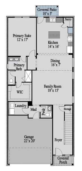 2D floor plan layout of this home in Reunion, Rhome, TX (Image 3). 2D floor plan layout of this home in Reunion, Rhome, TX (Image 3).
