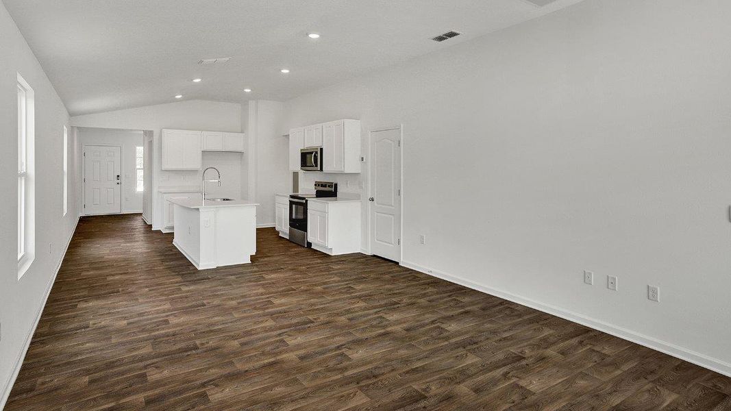 Representative unfurnished interior of a home built from the Adele+ by D.R. Horton in Liberty Cove, Yulee (Image 19).