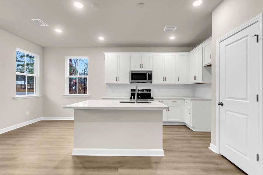 Furnished interior view inside a new home in , Summerville (Image 8). Furnished interior view inside a new home in , Summerville (Image 8).