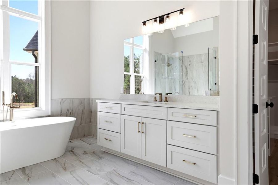 Furnished interior view inside a new home in , Woodstock (Image 6).