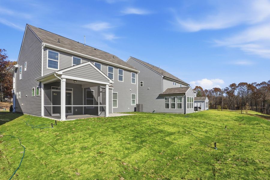 Exterior details and patio area of a home in Grier Meadows, Charlotte (Image 38).