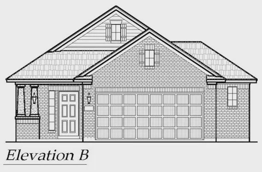 Representative rendering of the exterior for the Charleston by Chesmar Homes (Image 18).