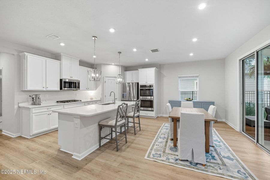 Furnished interior view inside a new home in , St. Augustine (Image 12).