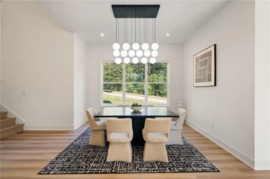 Furnished interior view inside a new home in , Mableton (Image 39). Furnished interior view inside a new home in , Mableton (Image 39).