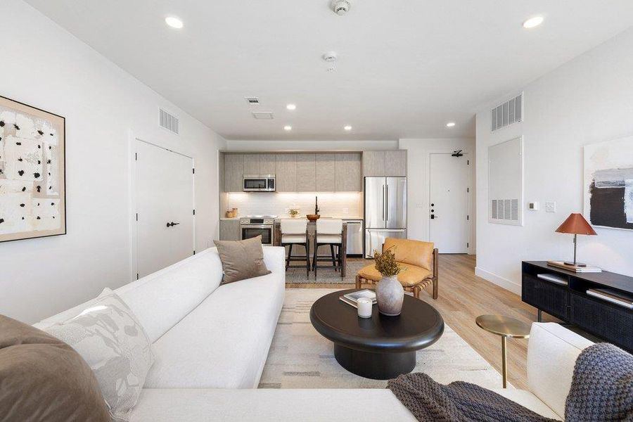 Furnished interior view inside a new home in , Austin (Image 3).