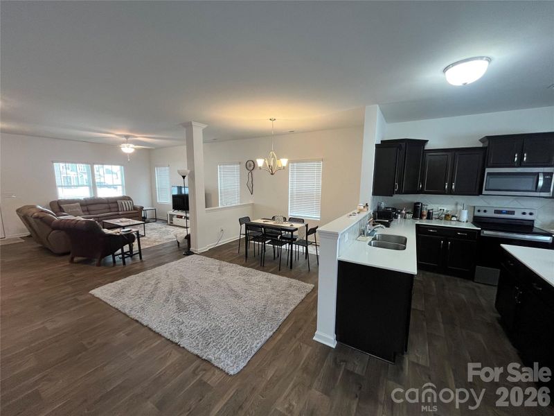 Furnished interior view inside a new home in , Salisbury (Image 7).