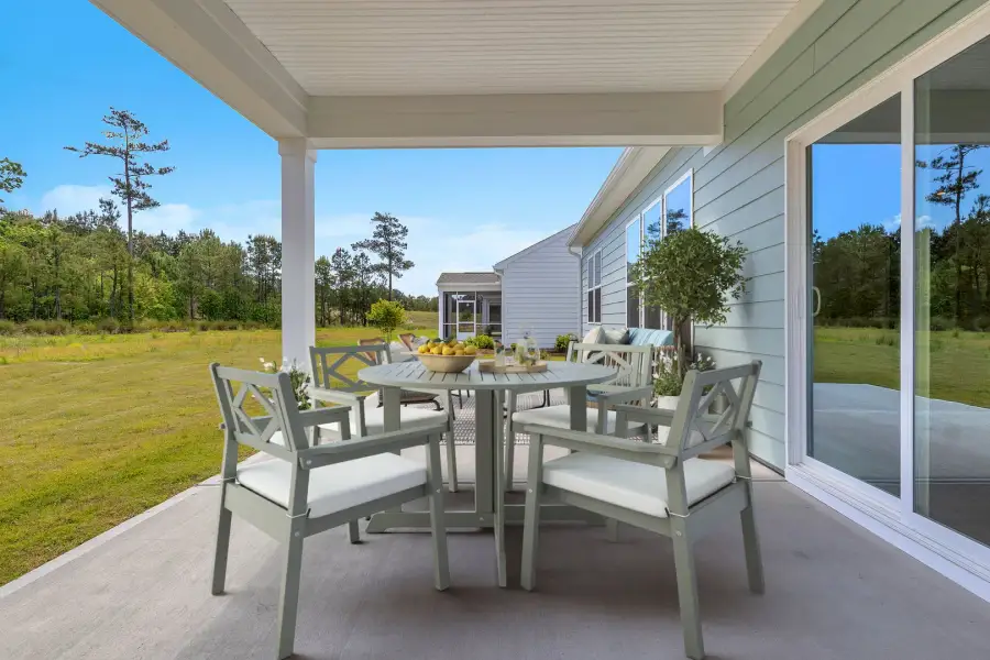Exterior details and patio area of a home in Bell Meadows, Winnabow (Image 4).