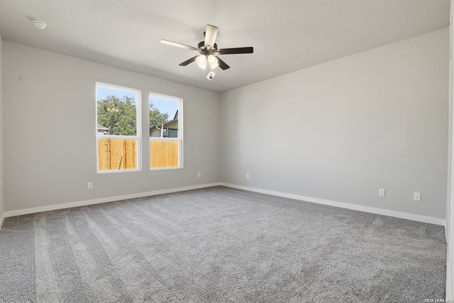 Spacious, unfurnished interior of a new home in Fairway Crossing, Converse (Image 23).