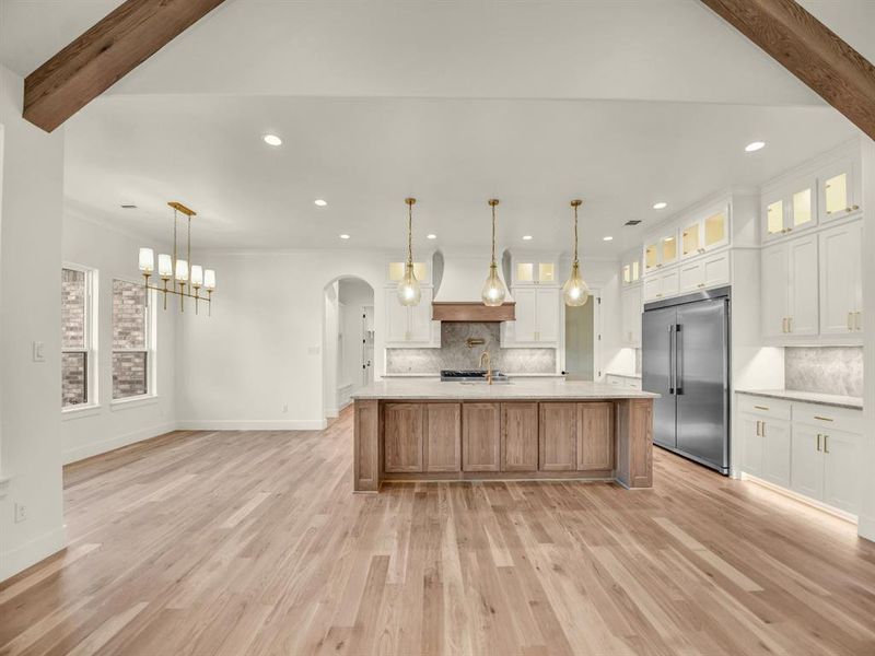 Furnished interior view inside a new home in , Weatherford (Image 5).