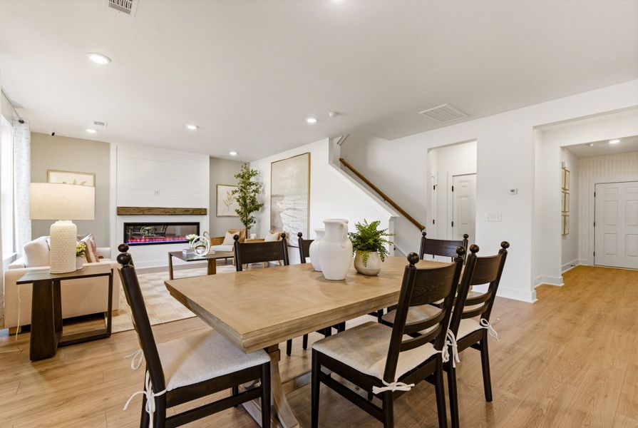 Furnished interior view inside a new home in Ambridge, Conway (Image 5). Furnished interior view inside a new home in Ambridge, Conway (Image 5).
