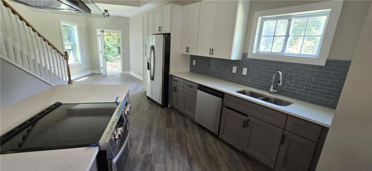 Furnished interior view inside a new home in , Atlanta (Image 8).