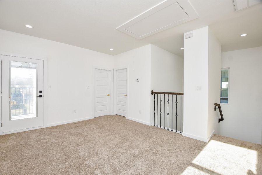 Spacious, unfurnished interior of a new home in , Houston (Image 18). Spacious, unfurnished interior of a new home in , Houston (Image 18).